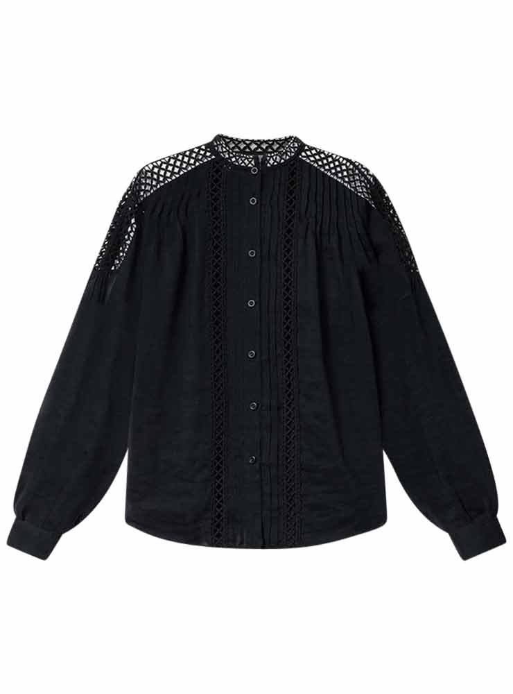 Isabel marant POLDA TOP black
