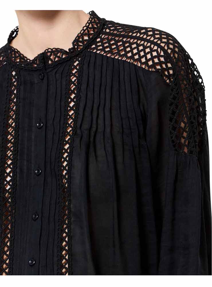 Isabel marant POLDA TOP black