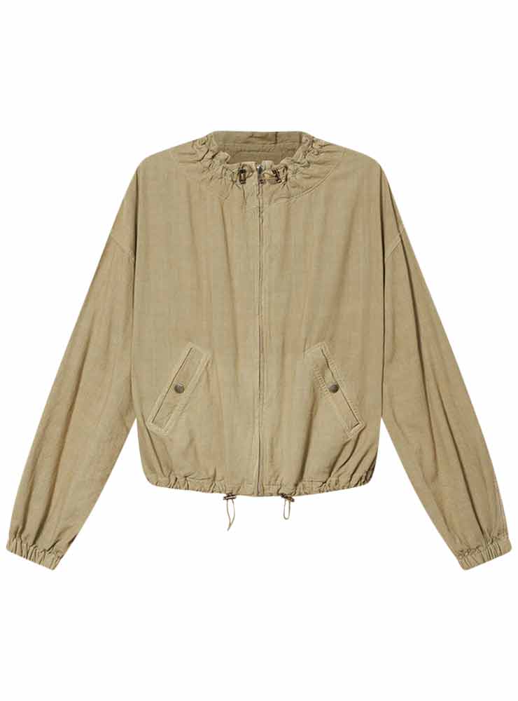 isabel marant FEATHER JACKET light bronze