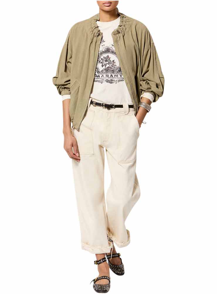 isabel marant FEATHER JACKET light bronze