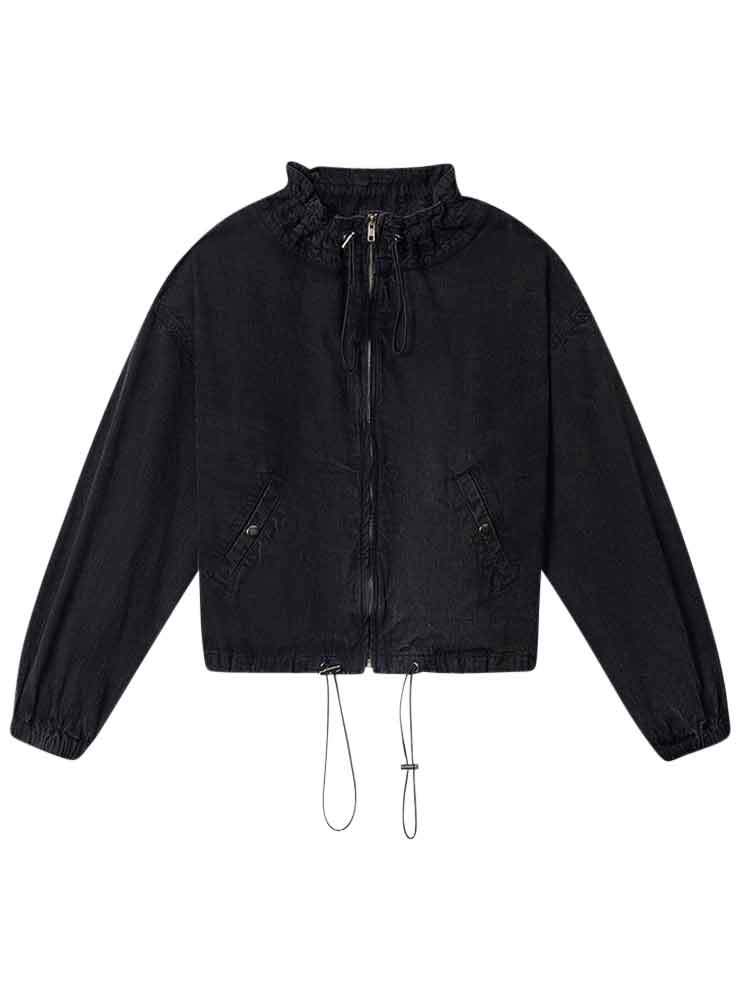 ISABEL MARANT FEATHER JACKET black
