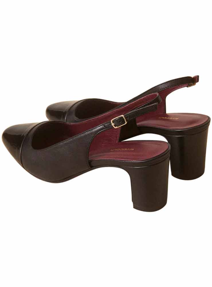 RIVECOUR 529 NAPPA black SLINGBACK