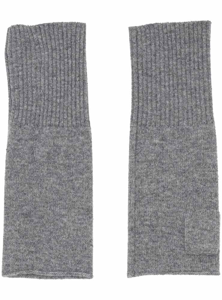 Beta studio ALINA FINGERLESS GLOVES GREY MELANGE