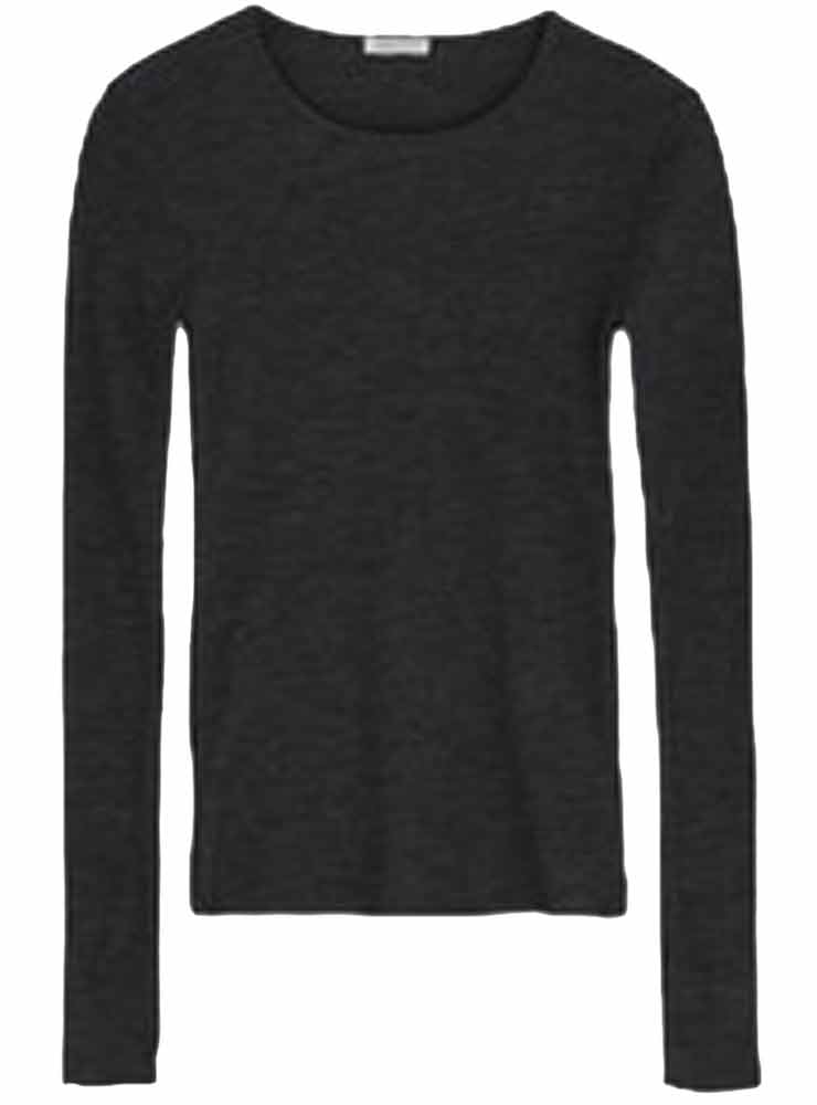 Skall Studio Amy blouse dark grey melange