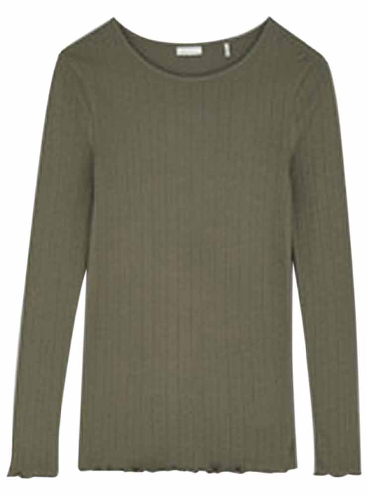 SKALL STUDIO EDIE BLOUSE dark green