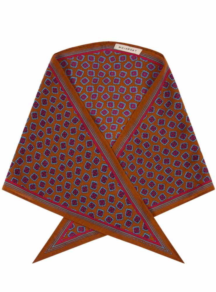 Moismont FOULARD CRAVAT N°842 HENNA