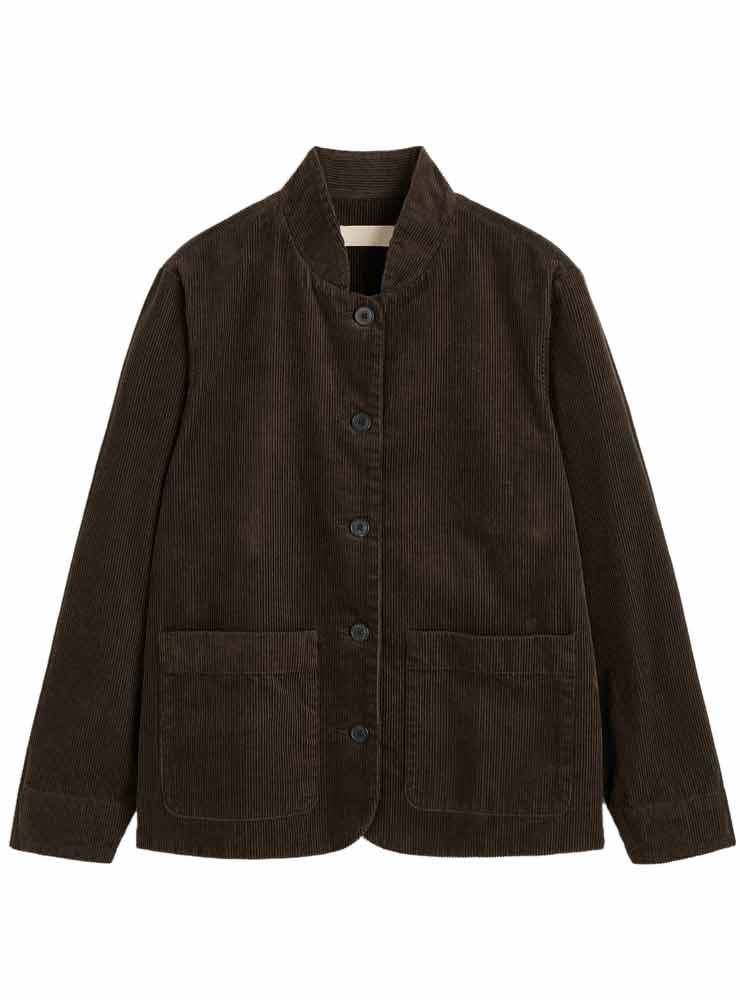 Aiayu Jacy jacket corduroy Smokey brown