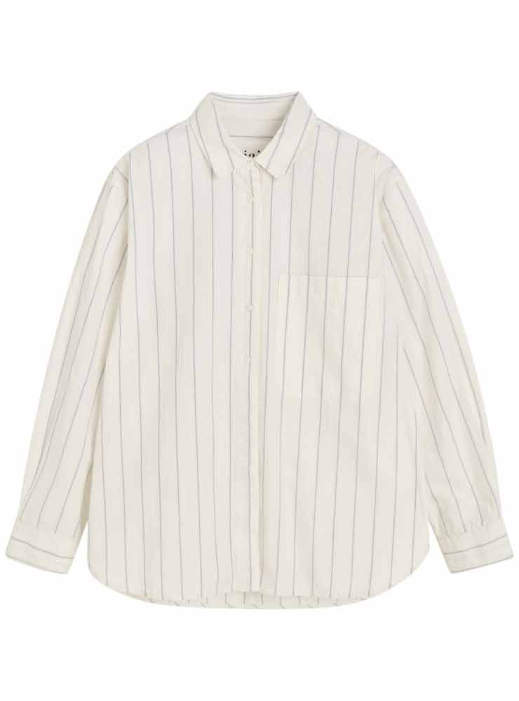 Aiayu Lynette shirt champetra Mix French Blue