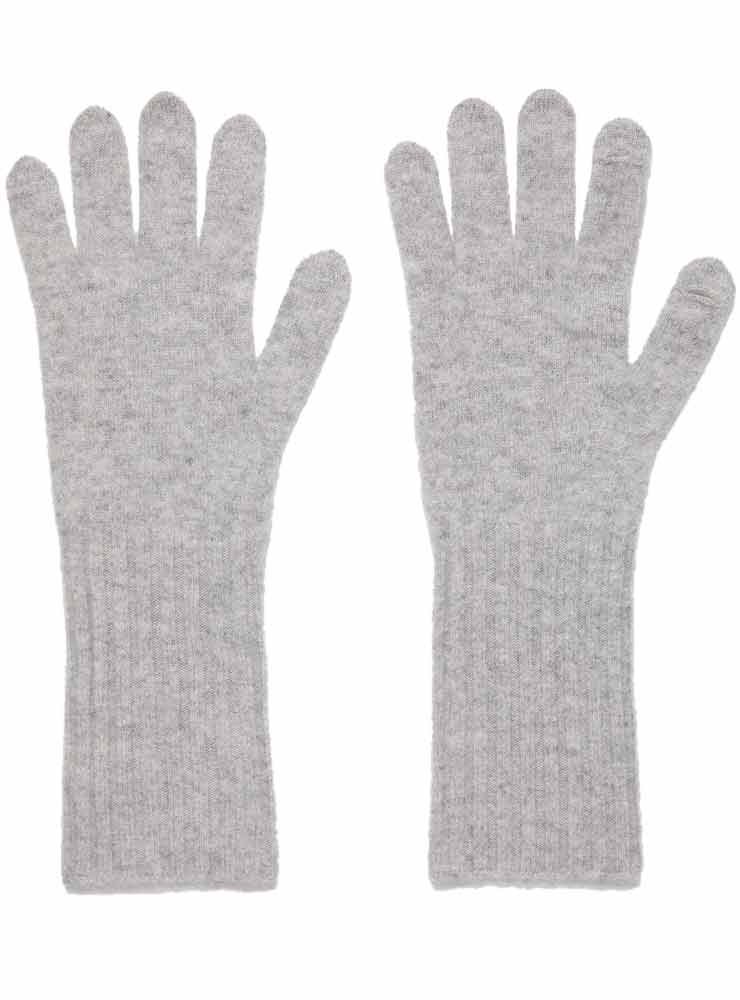 Vince Plush Cashmere Gloves Grey