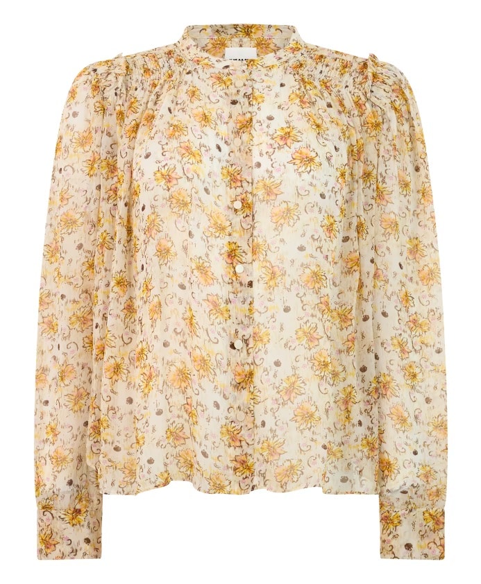 Isabel Marant florine shirt light yellow